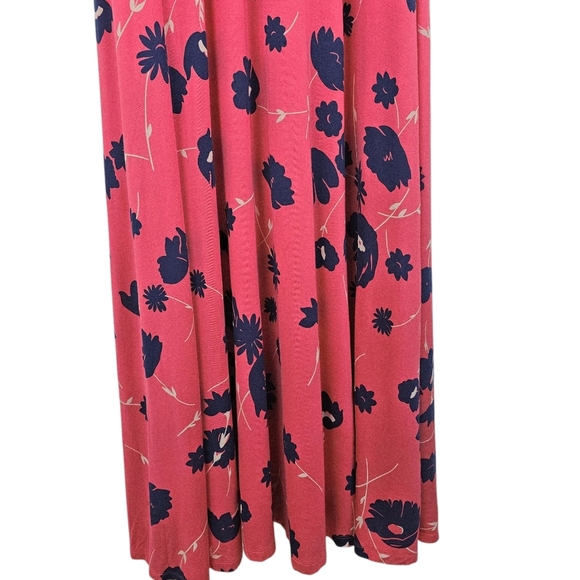 Boden Pink Georgia Blue Floral Maxi Dress NWT - Picture 9 of 11
